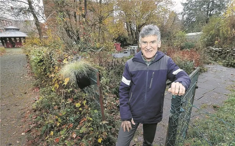 Garten und Herr Haupt aus dem Hellweger-Anzeiger