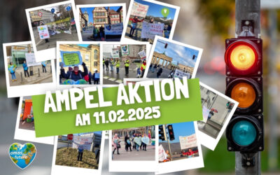 Voller Erfolg! Unsere Bundesweite Ampelaktion