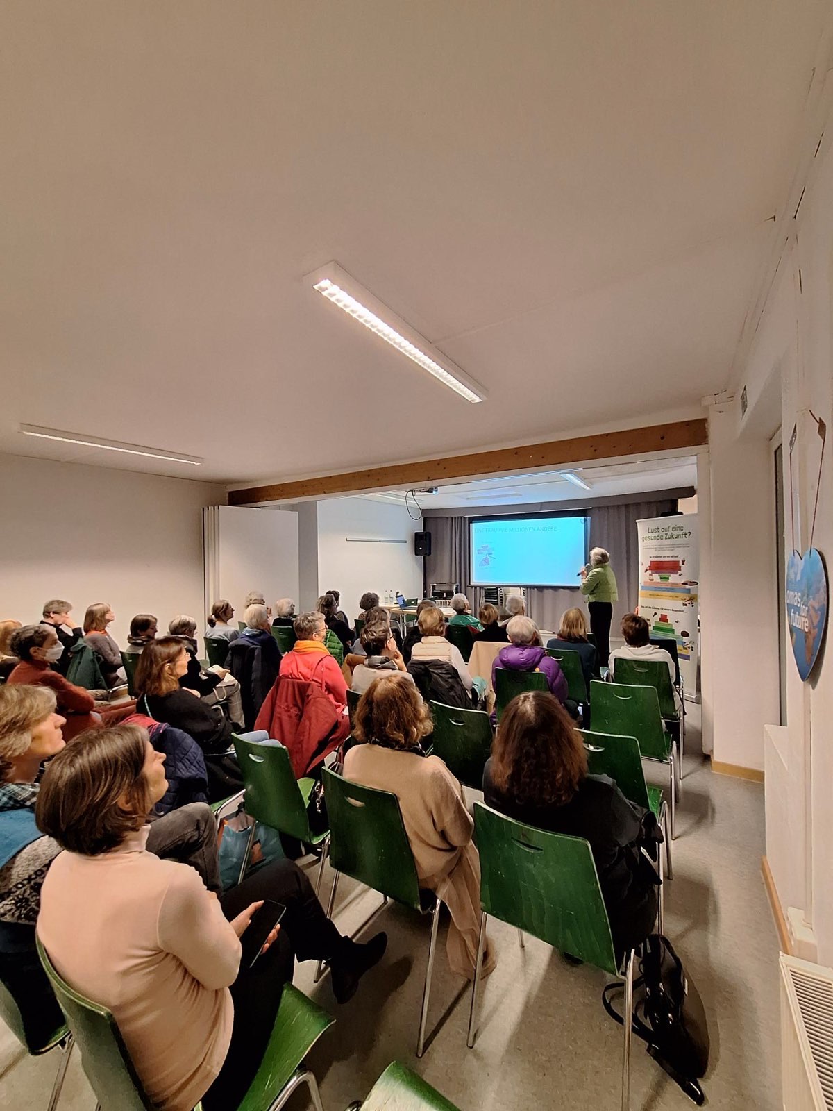 Cordula bei der Regionalgruppe München 2025, ©O4F