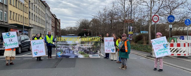 Ampelaktion im Februar 2025