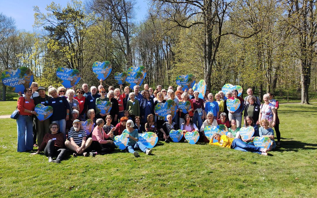 Gruppenfoto im Grünen