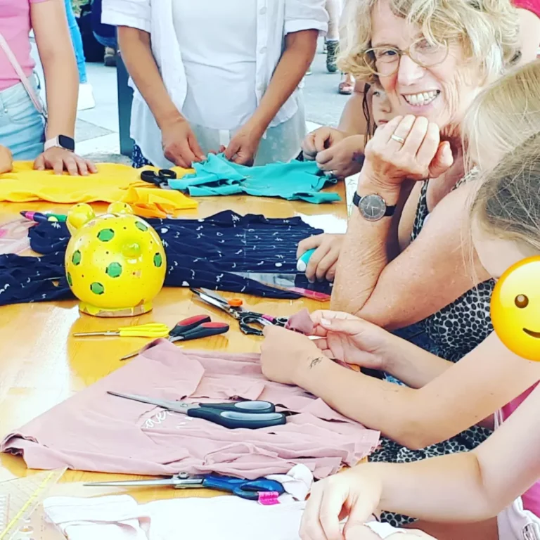 T- Shirts upcyceln Piuspark 2023