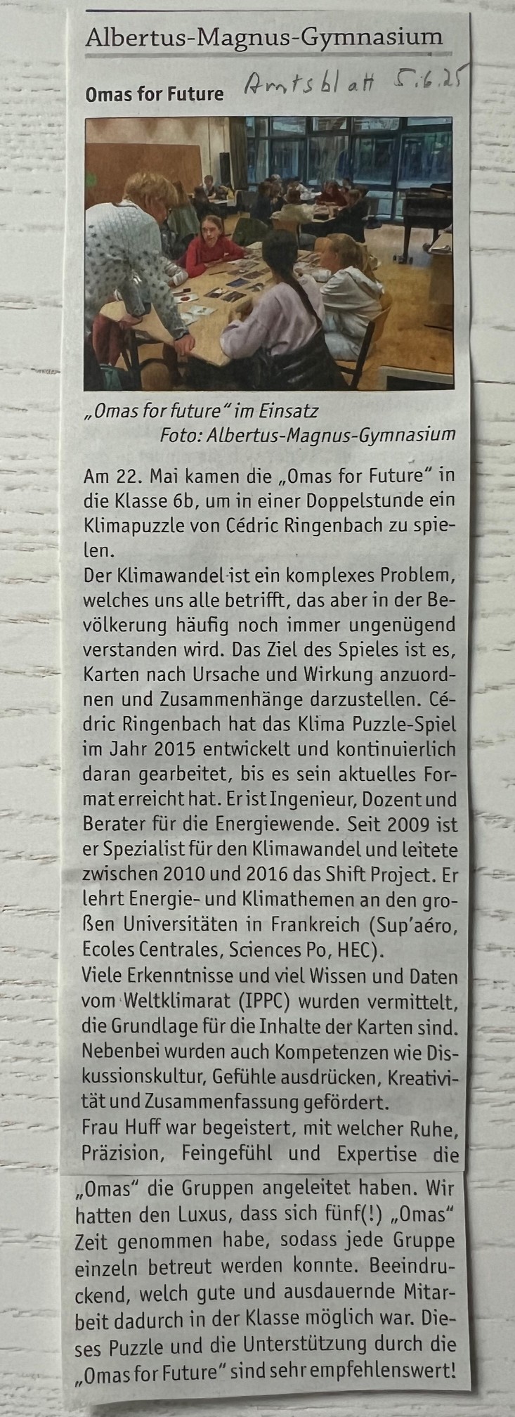 O4F AMG Amtsblatt ©O4F