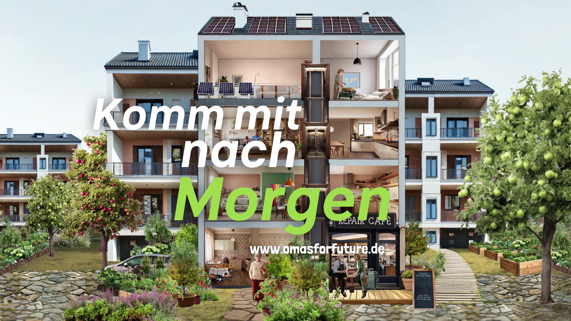 Ein Haus von Morgen, mitten im Grünen