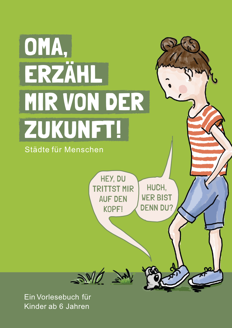 Bild zum Vorlestag Oma liest Kindern in einer Schule vor